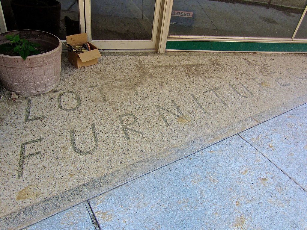 Lott Furniture, Jackson, MS Terrazzo floor at the entrance… Flickr