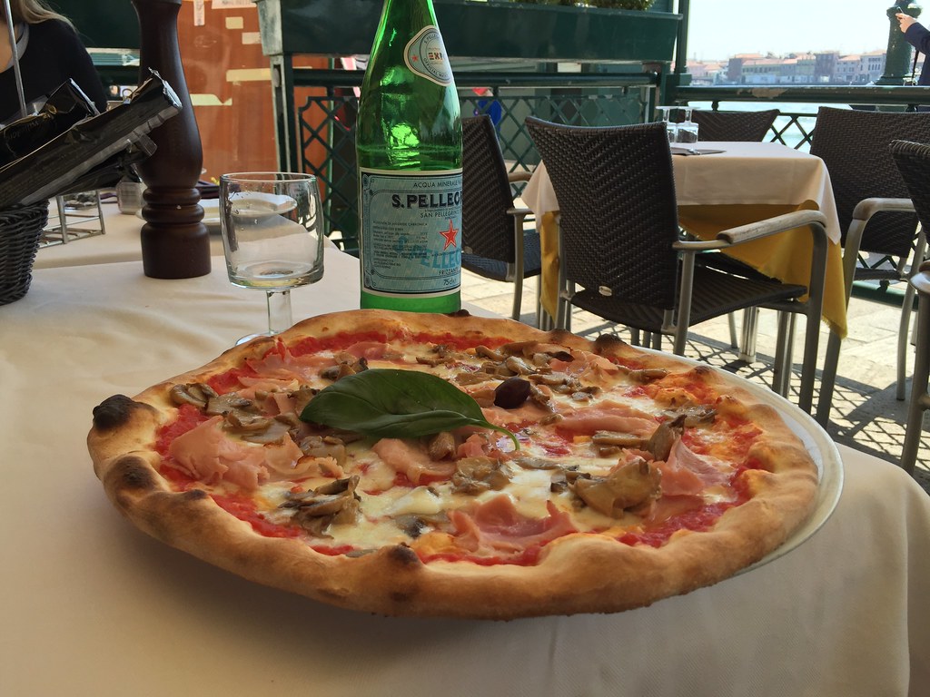Pizza in Venice This photo links to my travel blog at www.… Flickr