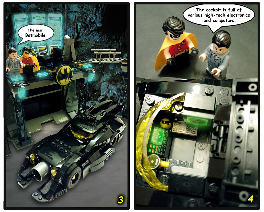 Lego Batman Custom MOC Batmobile Comic Style Introductio… Flickr