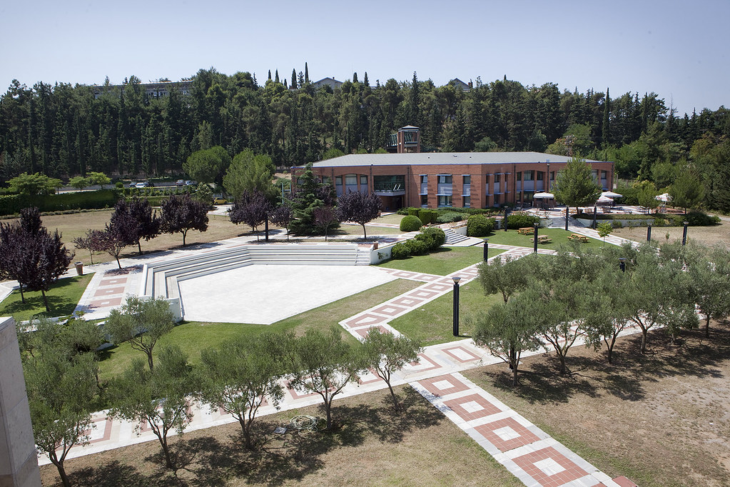 Panoramic view of the campus American College of Thessaloniki ACT
