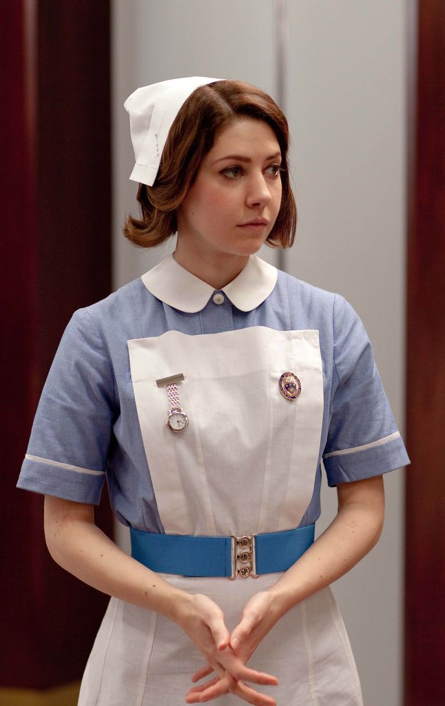 Nurse Catherine Steadman as Nurse Angela in the TV series … Flickr