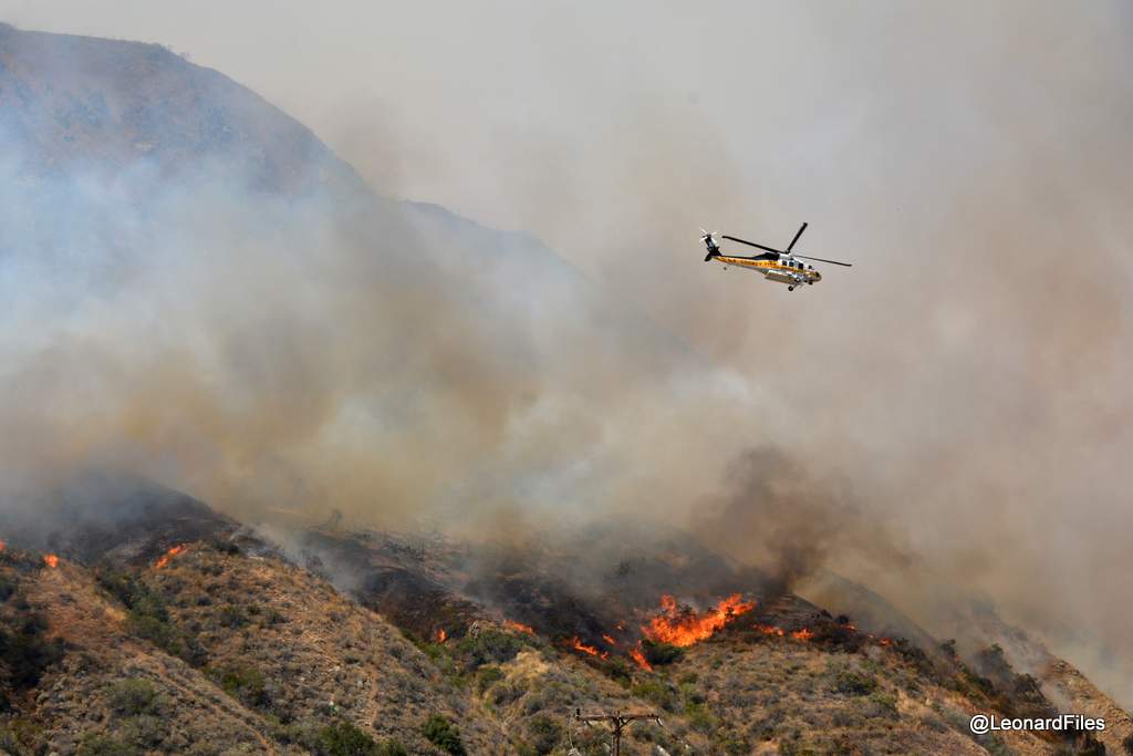 San Gabriel Complex Fire Duarte, California Firefighters… Flickr