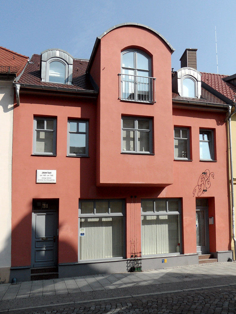 Lutherstadt Wittenberg Fausthaus Angebliches Wohnhaus de… Flickr
