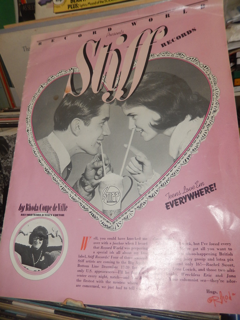 STIFF RECORDS PINK MAG Greta Jenkins Flickr