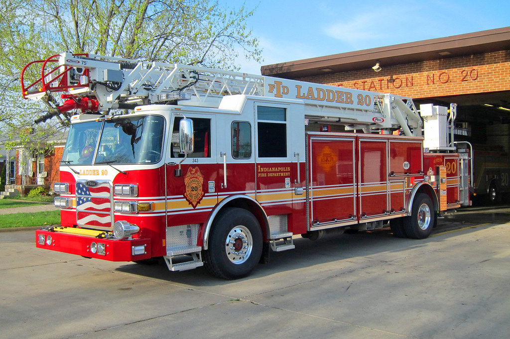 Indianapolis Fire Department. Ladder 20 2015 Pierce 75' RM