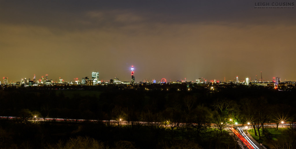 Prince Albert Road NW1, London Skyline at night One of the… Flickr