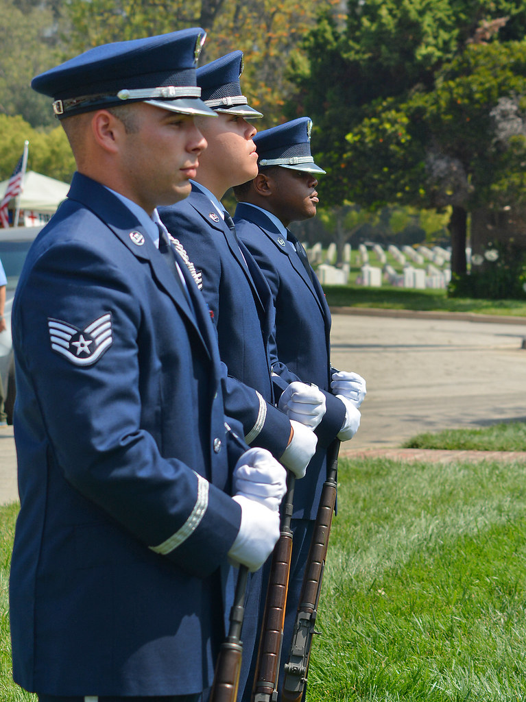 PS01PP65502 An active duty Air Force rifle team, Veteran’… Flickr