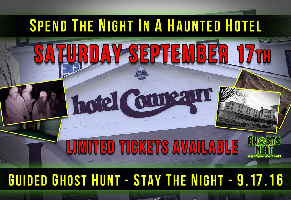 Hotel Conneaut Ghost Hunt Hunt ghosts at the haunted Hotel… Flickr