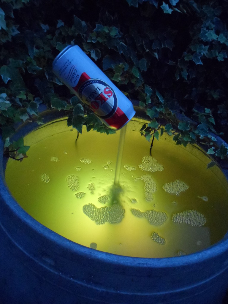Magical Floating Beer Can Into Beer Keg Water Feature Flickr
