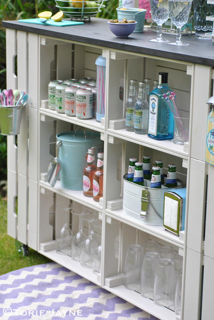 DIY outdoor bar tutorial with step by step instructions Flickr