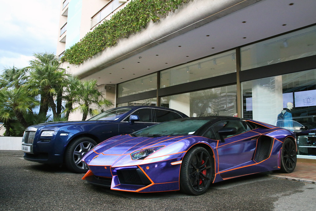 Aventador LP7004 Roadster & Rolls Royce Ghost