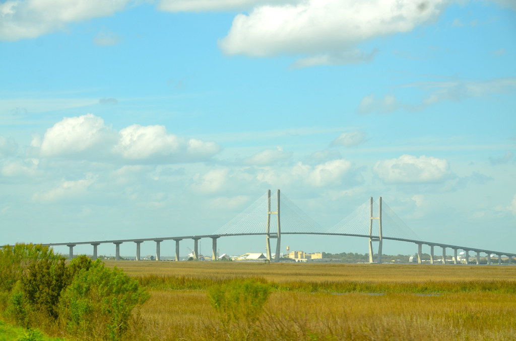 LIR Jekyll Island Bridges & Container Ship On March 13, 2… Flickr