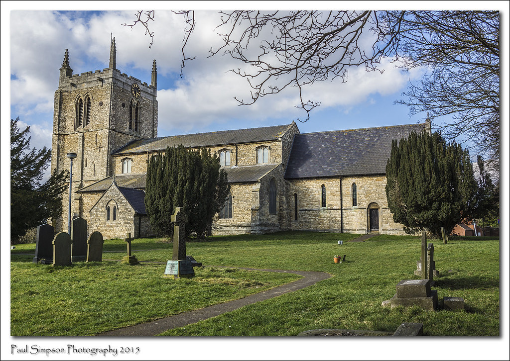 St Andrews, village church of Kirton Lindsey The main vill… Flickr