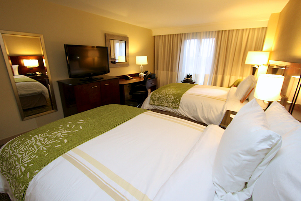 Deluxe Double/Double Guest Room Our new Marriott deluxe do… Flickr