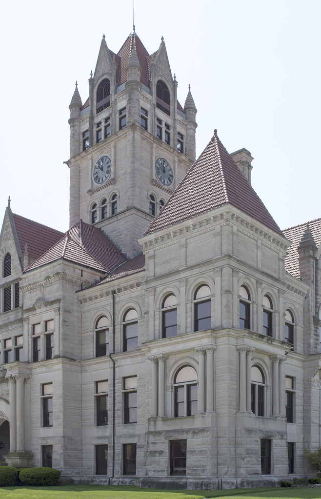 Rush County Court House Rushville, IN Bill Flickr