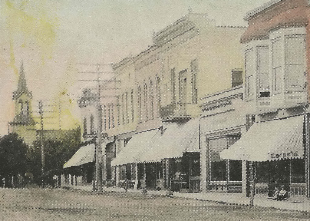 NW Traverse Kingsley MI 1910 Downtown Businesses HEY THATS… Flickr