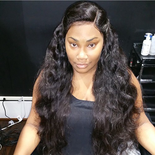 Lace frontal & bundles sewin install by chloehair7 Flickr