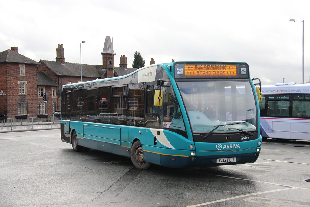 3697=YJ12PLU ARRIVA BUSES Newcastle under lyme bus station… Flickr