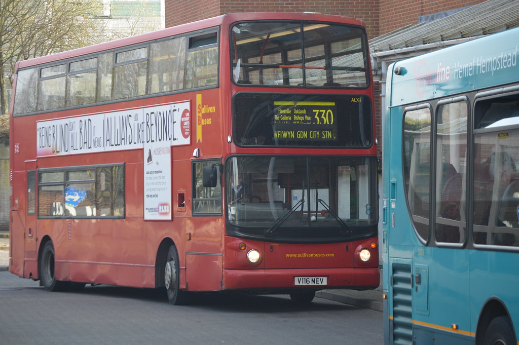 ALX1 V116 MEV Welwyn Garden City Bus Station 180315 Flickr