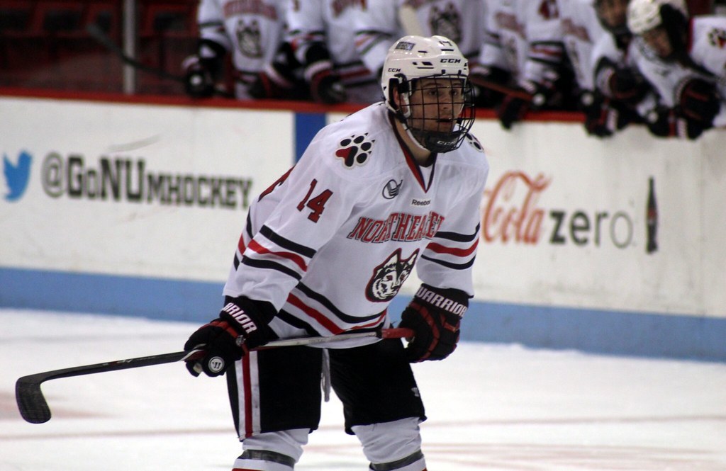 14 Garret Cockerill Northeastern Huskies vs. Merrimack Wa… Flickr