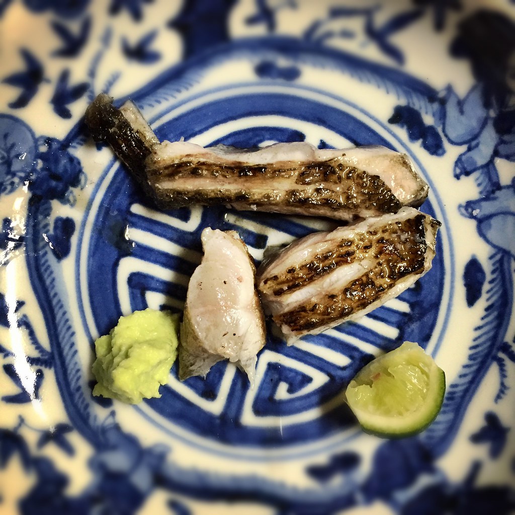Tempura matsu Aburi Seabass joone! Flickr