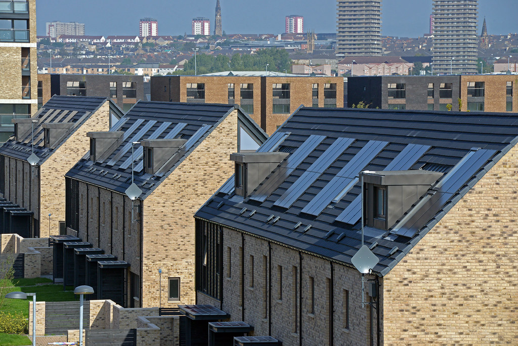 Integrated solar at the Athletes Village Glasgow (C) For… Flickr