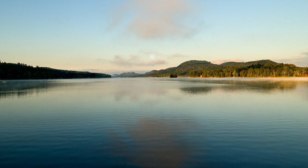 Brant Lake Adirondacks, NY. At the other end of the lake, … Flickr
