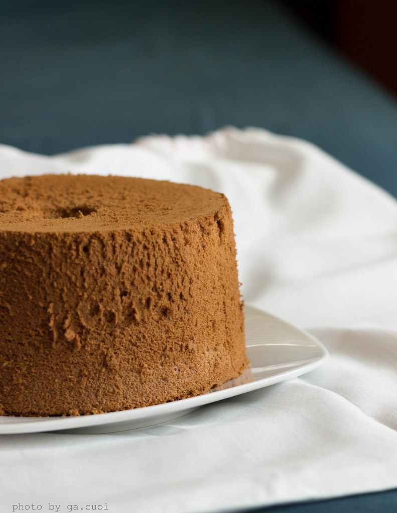 Japanese chocolate sponge cake recipe Flickr