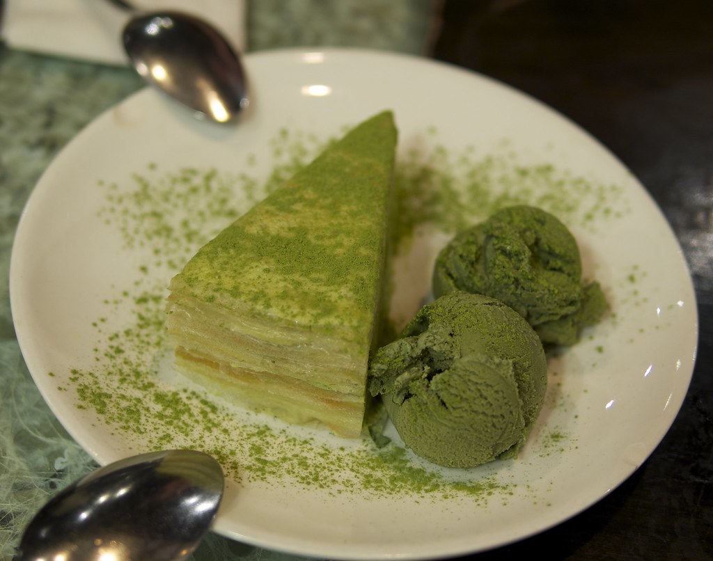 green tea desert Gyukaku New York, USA Mirrorless Flickr