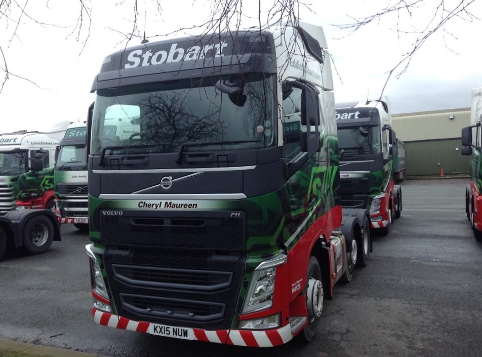H4125 KX15 NUW Eddie Stobart Cheryl Maureen Volvo Fh Sto… Flickr
