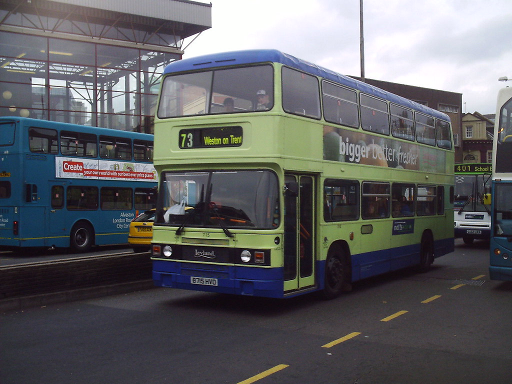 Notts & Derby.1984 Leyland Olympian ONLXB/1RZ.B715HVO 715.… Flickr