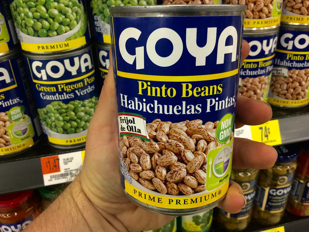 Goya, pinto beans Goya pinto beans, 5/2016 Walmart, pics b… Flickr
