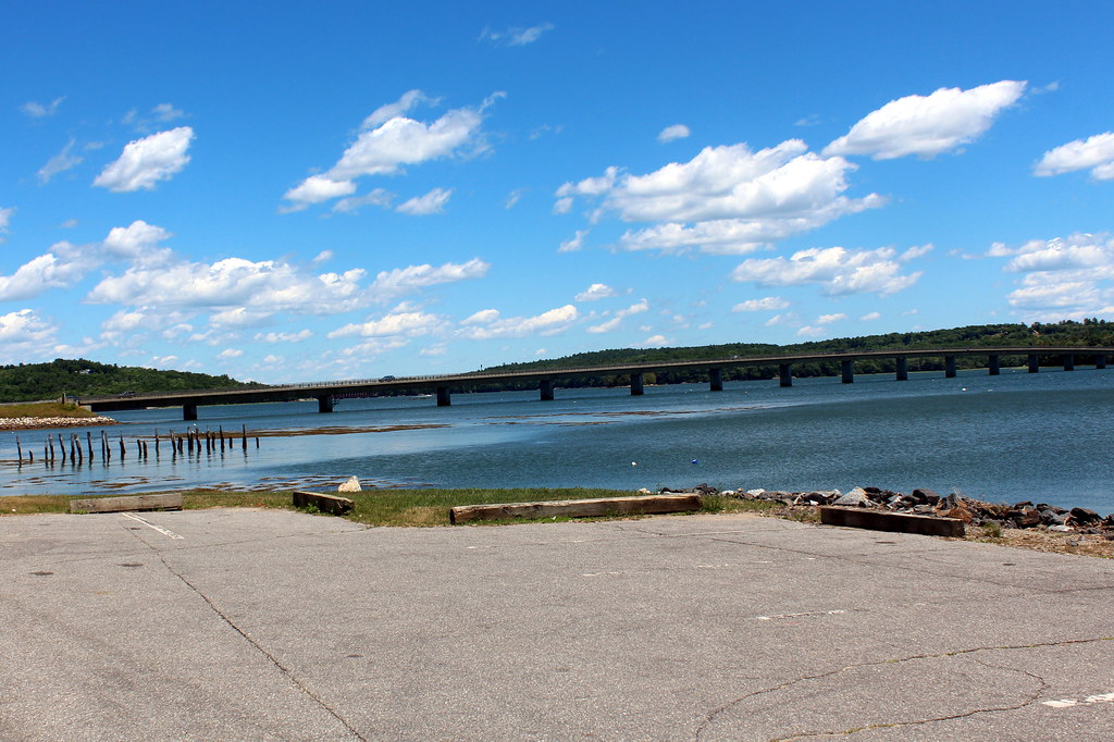 Wiscasset Bridge over Sheepscot River.JPG Wally Gobetz Flickr