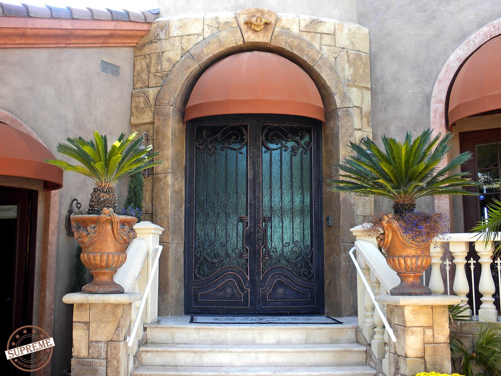 Double Wood and Iron Entry Door Double Wood and Iron Entry… Flickr