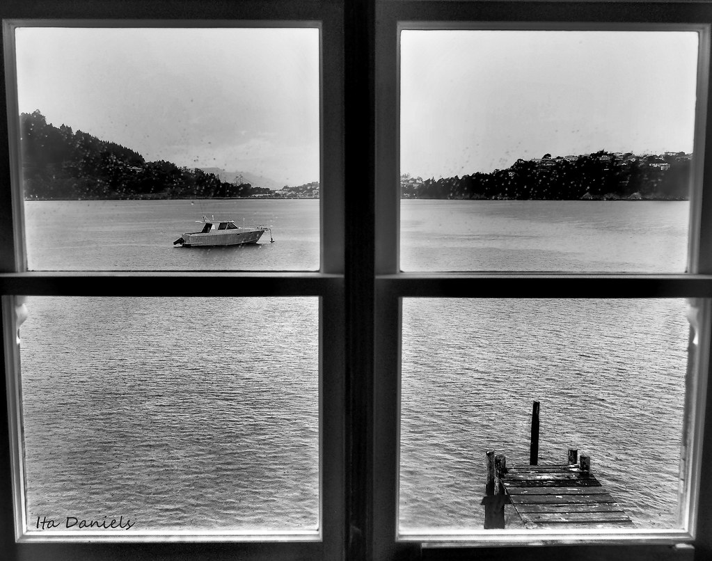 Through the Looking Glass Boatshed Roseneath, Dunedin Flickr