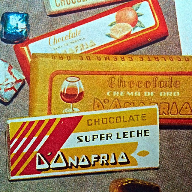 Antiguos chocolates D'onofrio a finales de los años 50. Si… Flickr