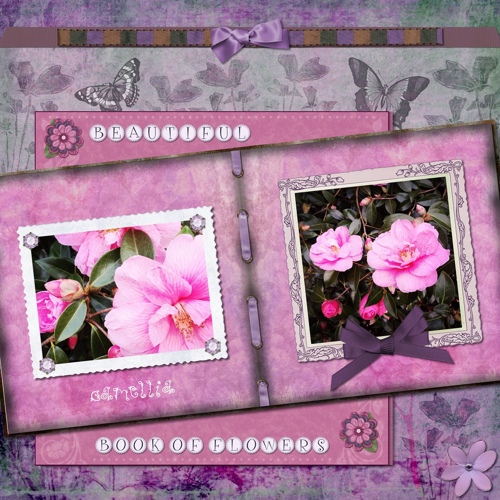 Book of Flowers Created with the following wonderful kits … Flickr