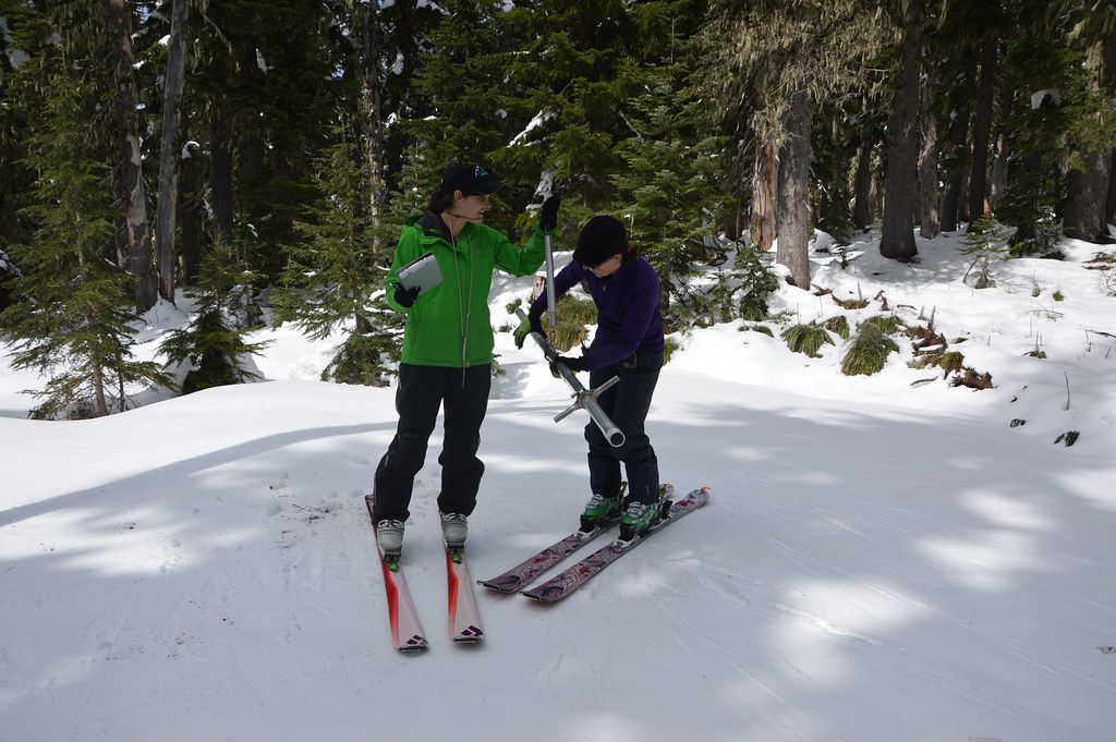 Mt. Hood Snow Survey April 9, 2015 MT. HOOD, Ore. The … Flickr