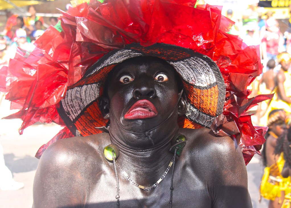 Mumbo jumbo man Grand Parade, Barranquilla Carnaval, Col… Flickr