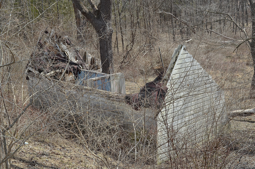 Decker Farm Ruins Ruins near the Decker Ferry House. Richard Flickr