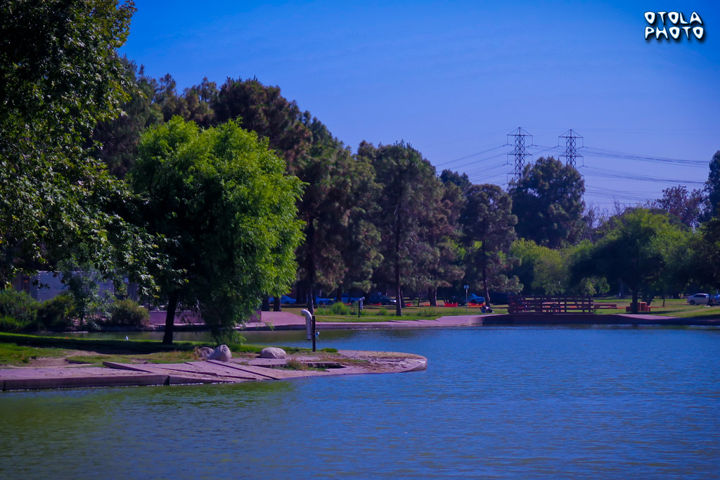 El Dorado Park Sights from this urban park in Long Beach, … Otola