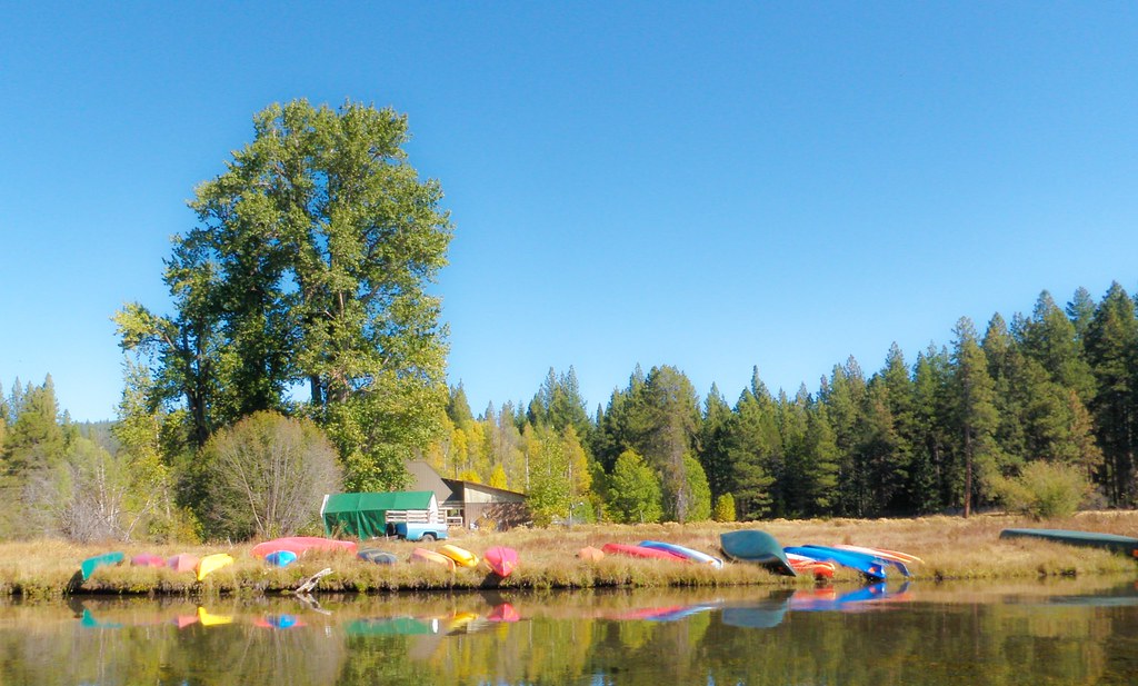 Canoes and Kayaks Wood River, Klamath County, Oregon Michael (a.k.a