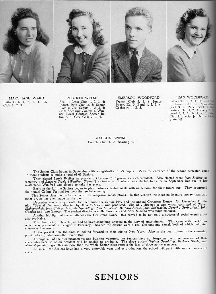 Marcellus NYClass 1942 Marcellus High School, Class of 19… Flickr