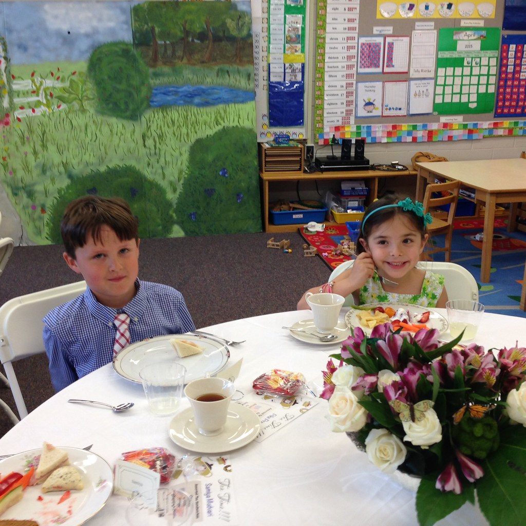 Kindergarten Tea Parties Photos courtesy of Lloydette Hoof… Flickr