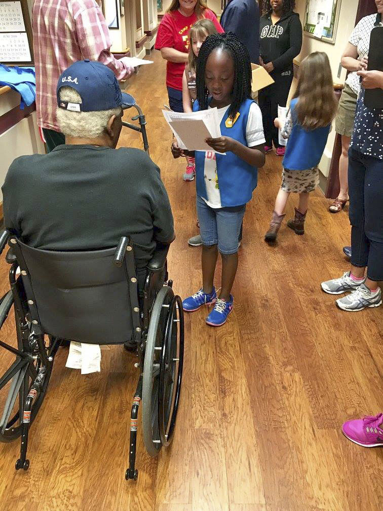 Temple Central Texas VAHCS 1a Waco Girl Scout Troop 7017 t… Flickr