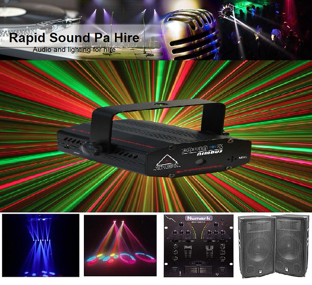 Disco Equipment Hire At Rapid Sound PA Hire, we have been … Flickr