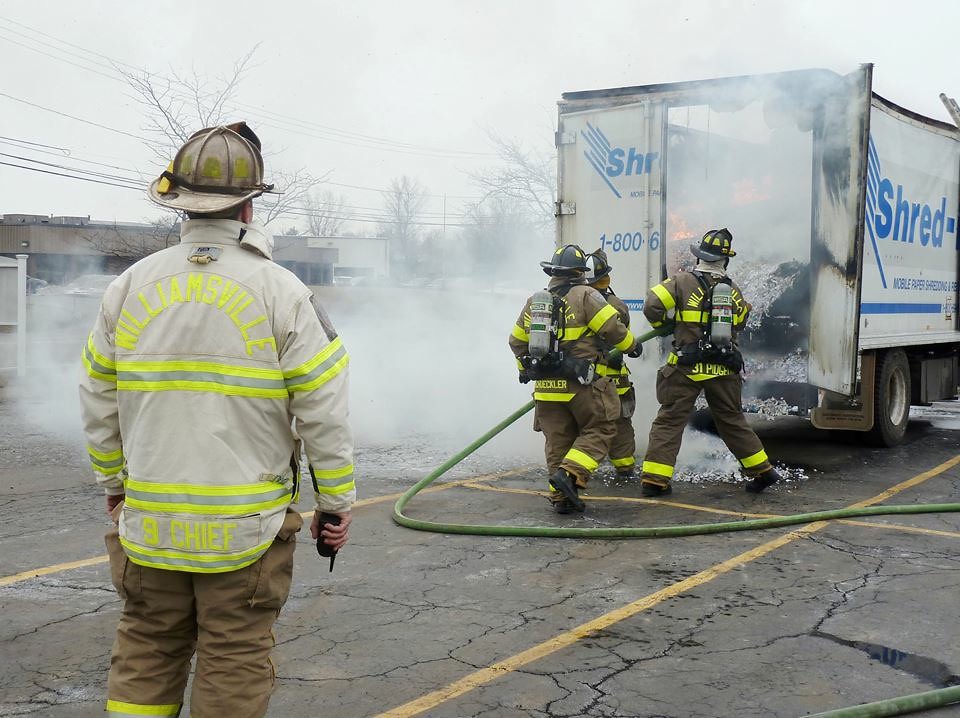 Wehrle Dr Shred It truck fire Williamsville Fire Department Flickr