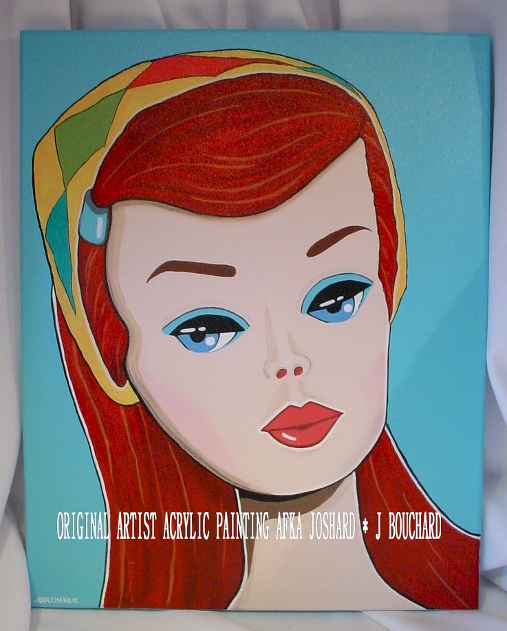 Color Magic Barbie painting AFKA Joshard Artist original a??? Flickr
