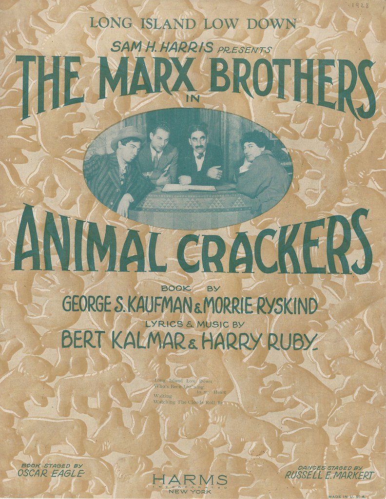 Animal Crackers Song "Long Island Low Down" Show Animal … Flickr
