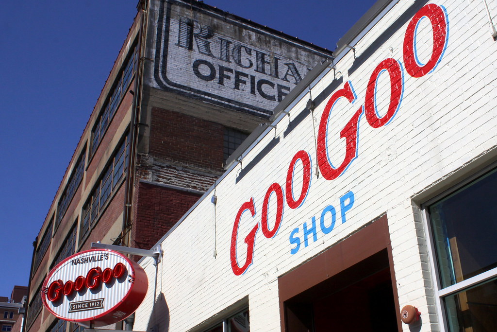 Nashville's Goo Goo Store front Located in downtown along … Flickr